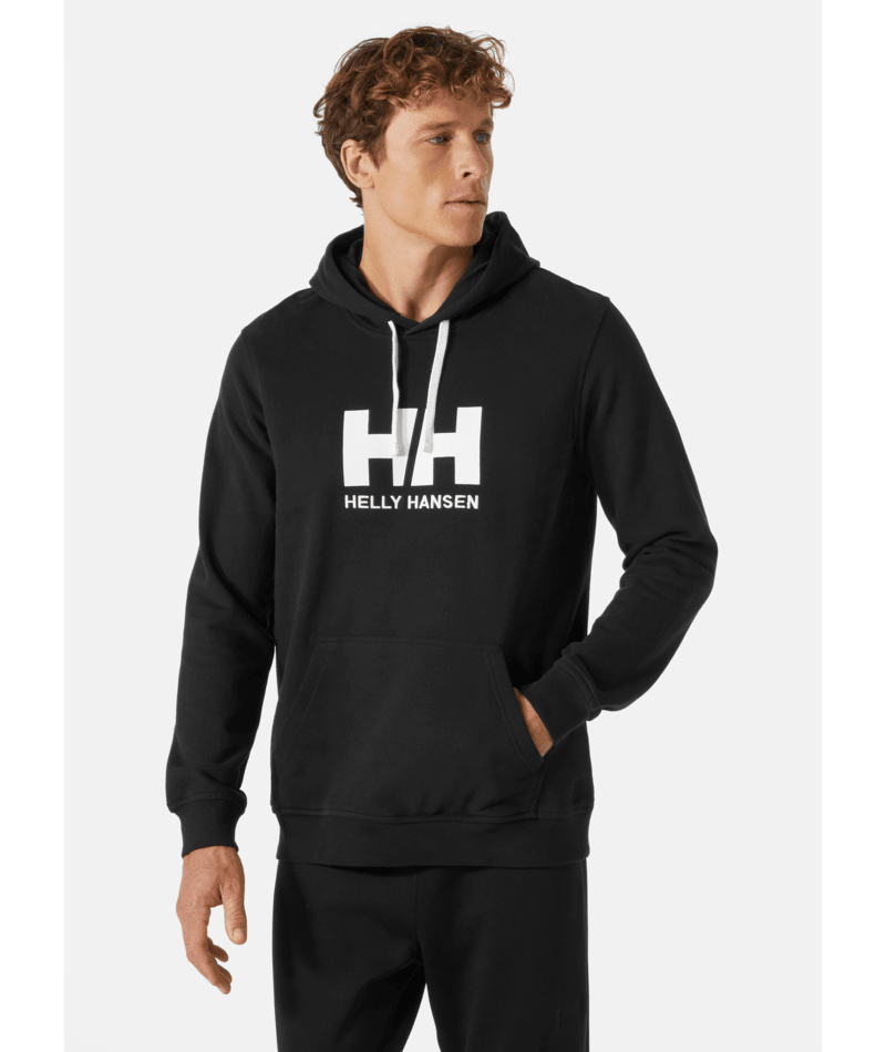 Helly Hansen Logo pulover s kapuco - moški