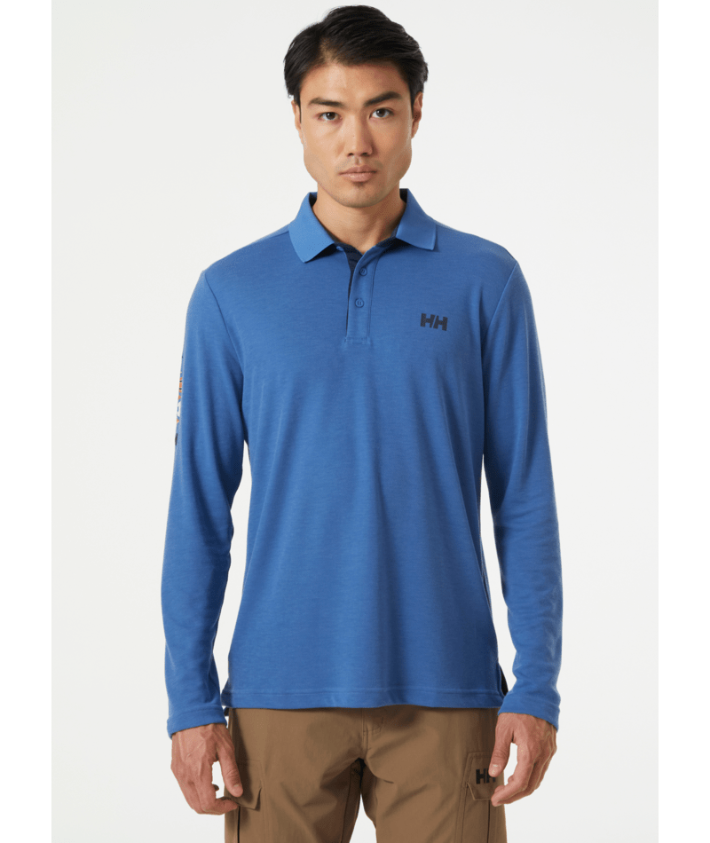 Helly Hansen Skagerrak Quickdry LS polo majica - moška