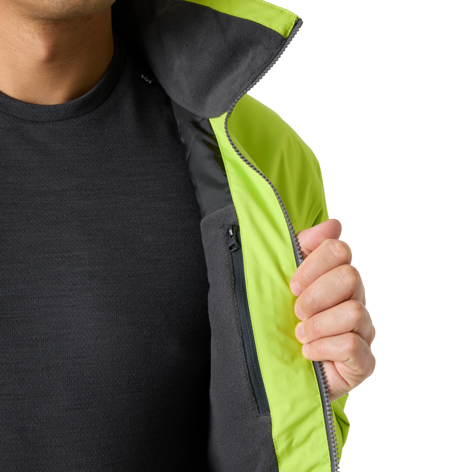 Helly Hansen CREW HOODED MIDLAYER JACKET 2 - moška (jadralna) jakna s kapuco