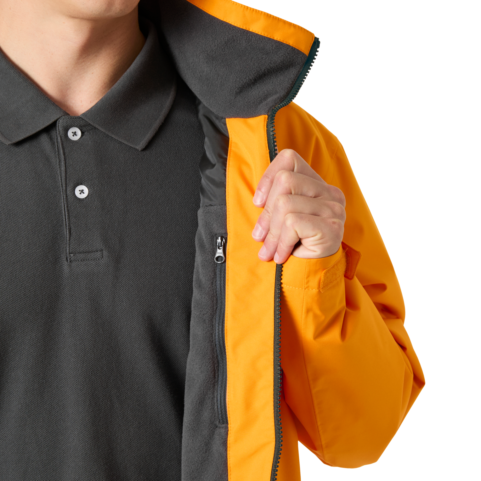Helly Hansen CREW MIDLAYER JACKET 2.0 - moška (jadralna) jakna s flis podlogo