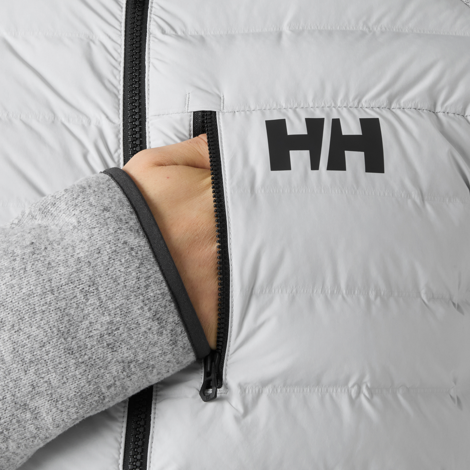 Helly Hansen SKAGEN HYBRID KNIT INSULATOR - moška izolator jakna s kapuco