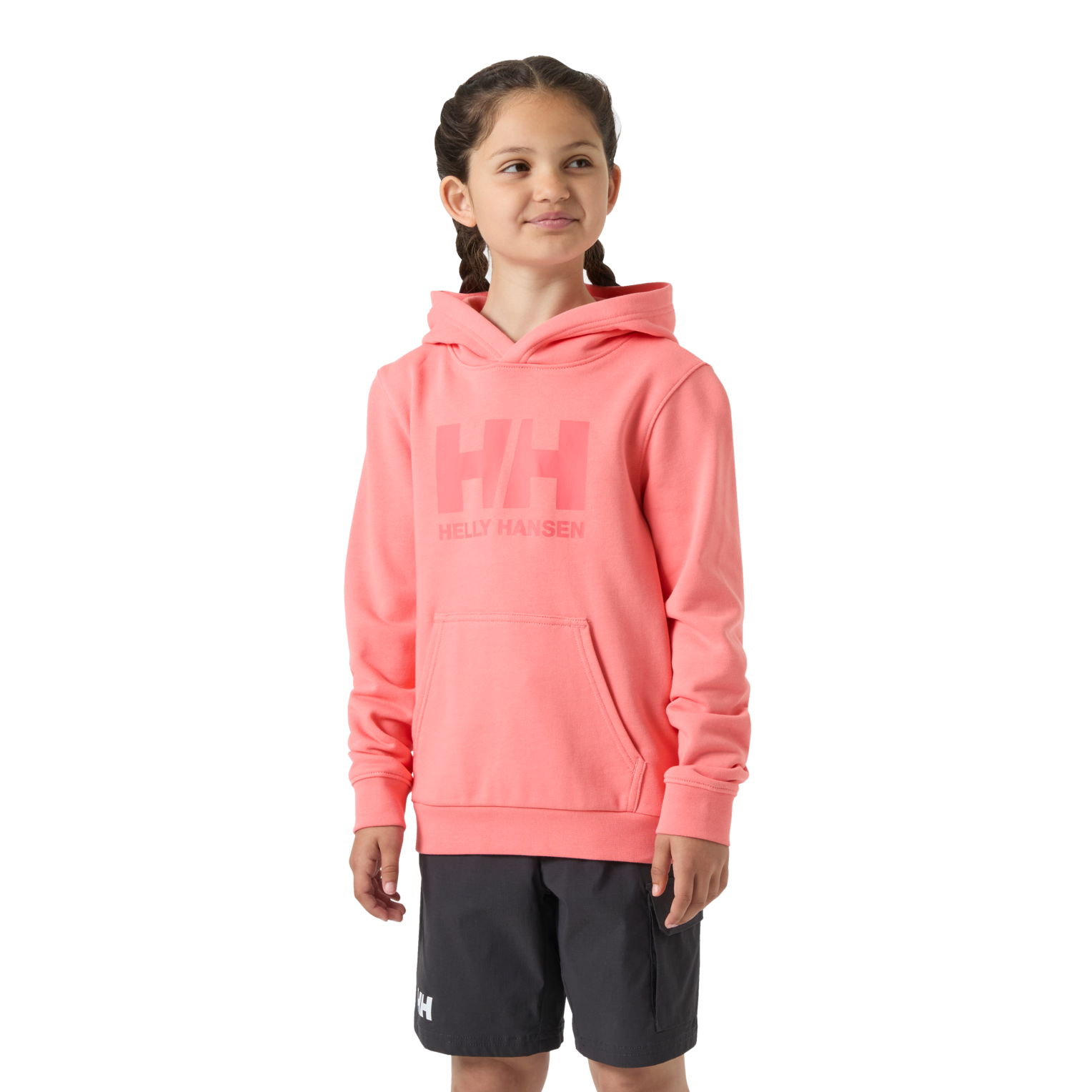 Helly Hansen JR HH LOGO HOODIE - junior pulover s kapuco