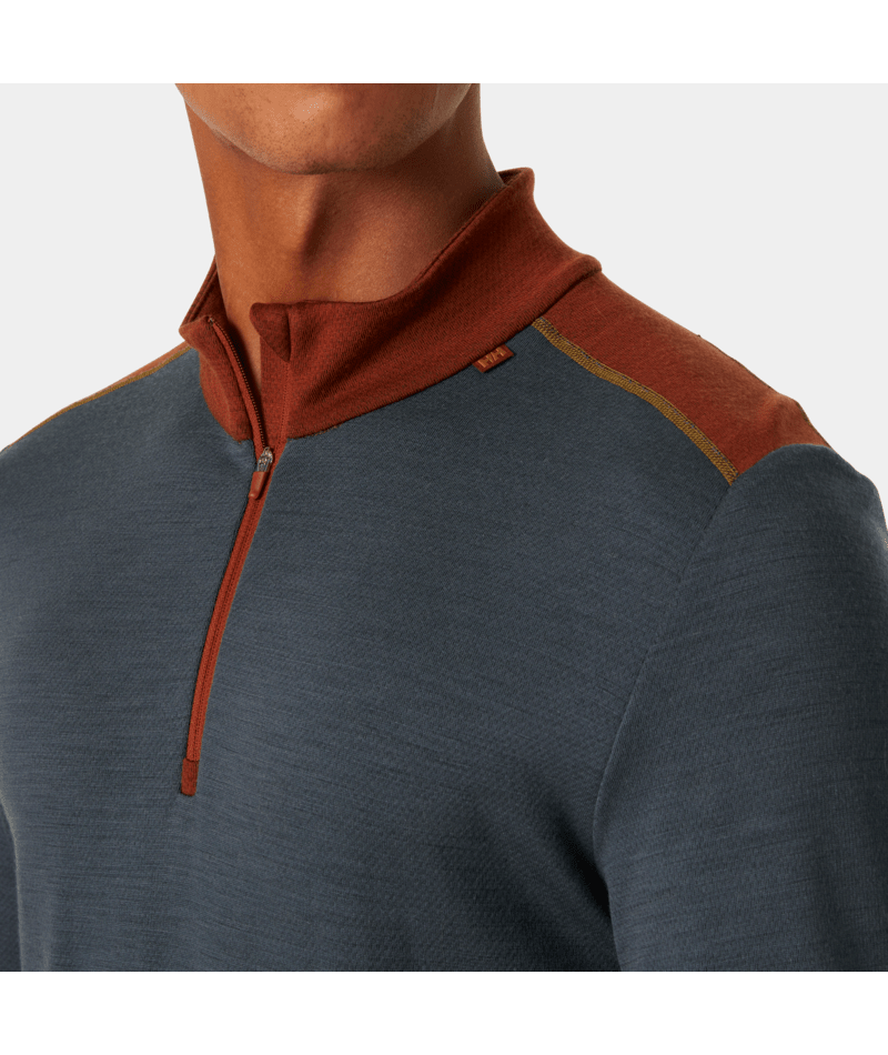 Helly Hansen Lifa Merino Midweight 1/2 Zip majica - moška
