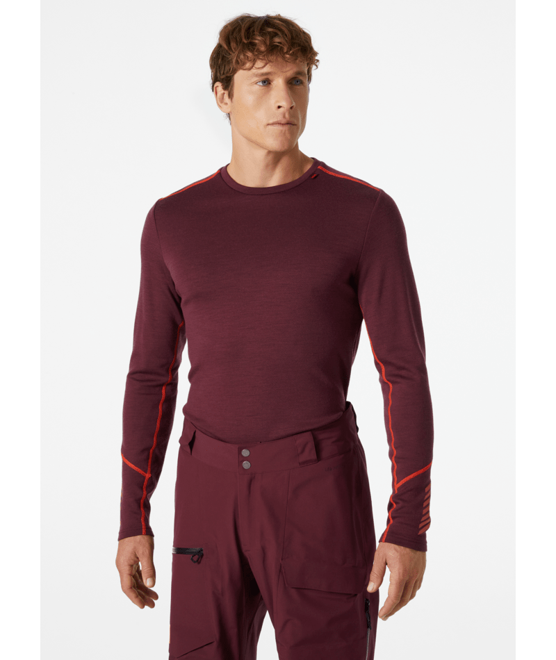 Helly Hansen Lifa Merino Midweight Crew majica - moška