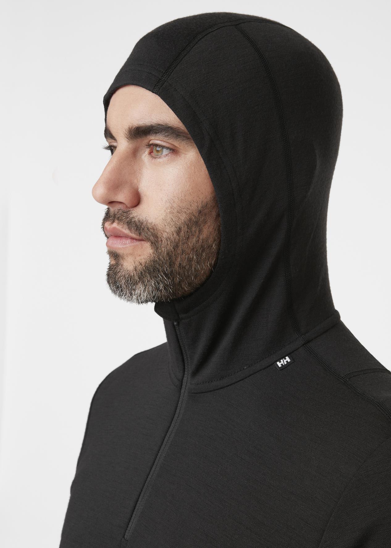 Helly Hansen Lifa Merino LW pulover s kapuco - moški