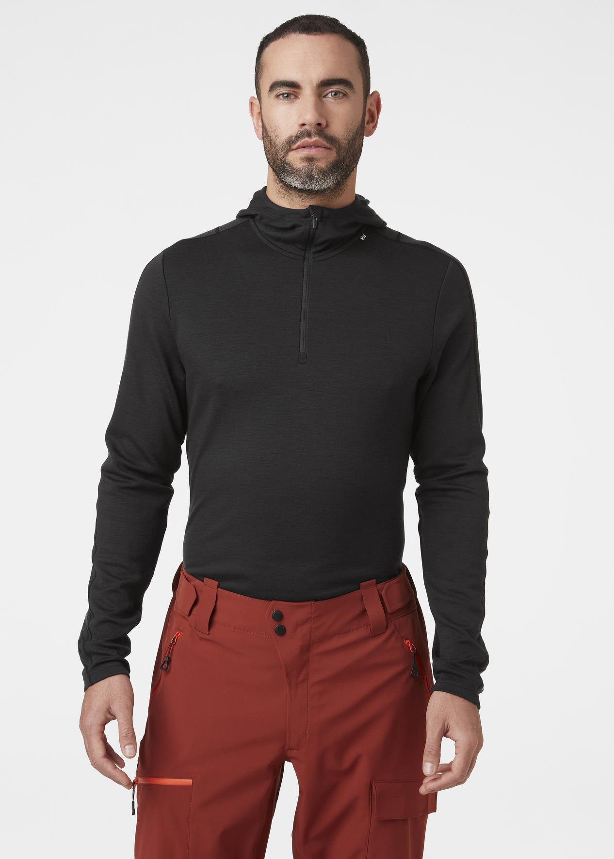 Helly Hansen Lifa Merino LW pulover s kapuco - moški