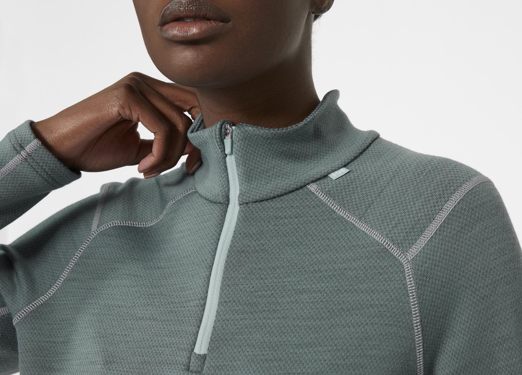 Helly Hansen Lifa Merino Midweight 1/2 Zip majica - ženska