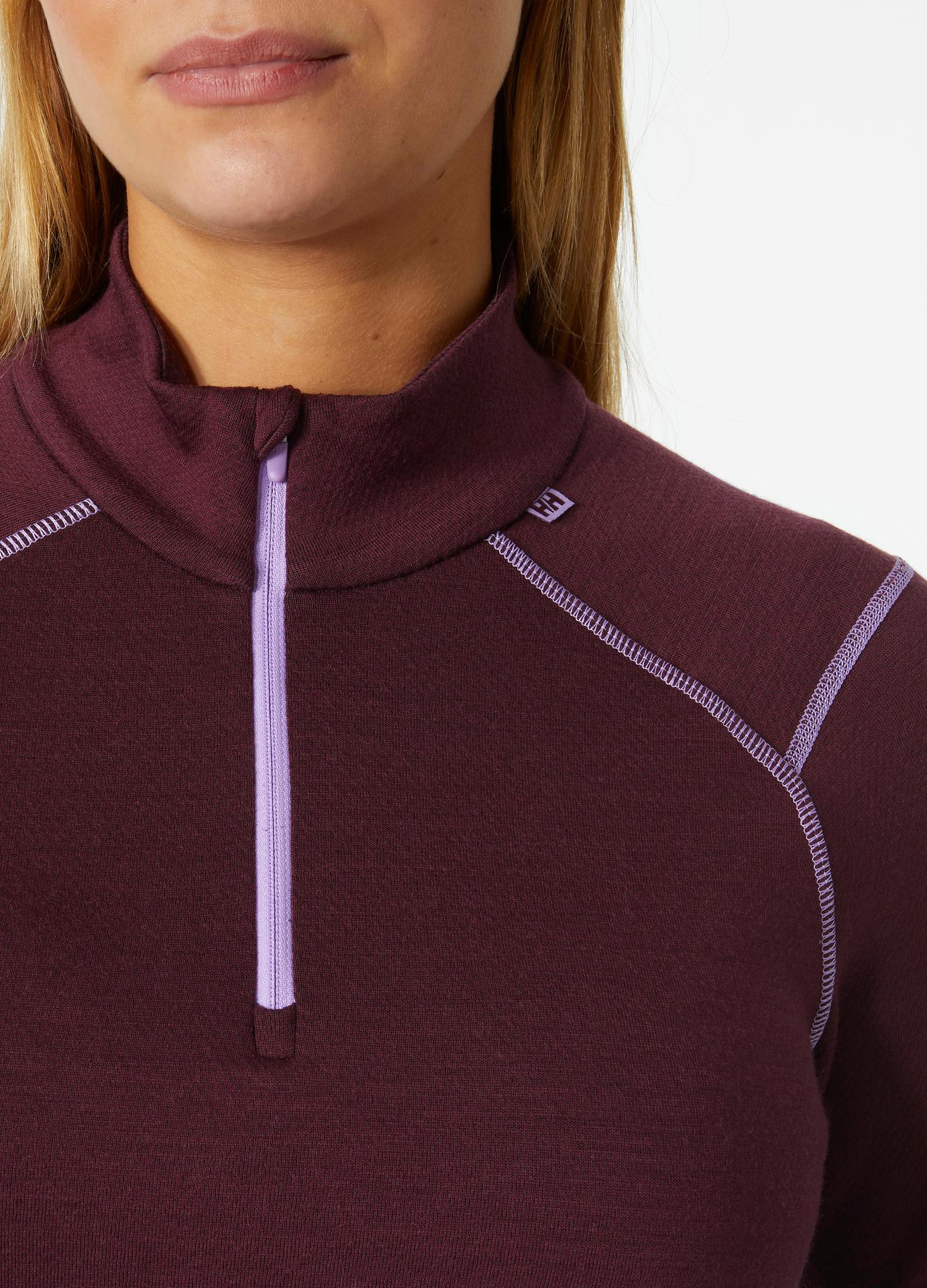 Helly Hansen Lifa Merino Midweight 1/2 Zip majica - ženska