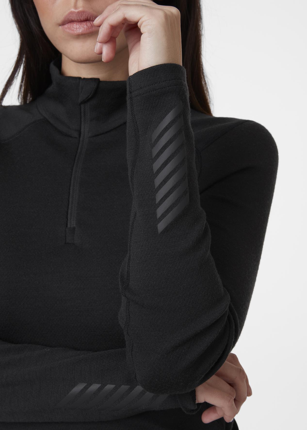 Helly Hansen Lifa Merino Midweight 1/2 Zip majica - ženska