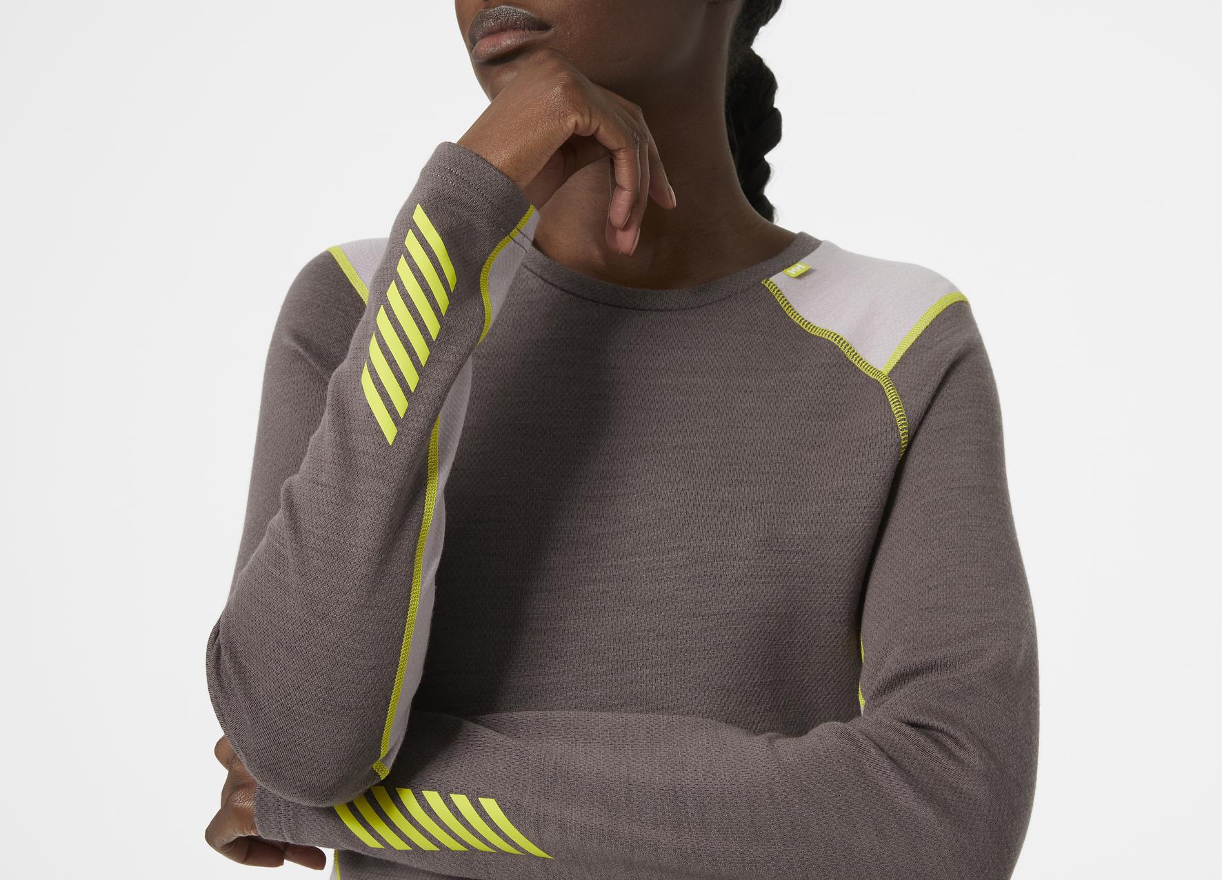 Helly Hansen Lifa Merino Midweight Crew majica - ženska