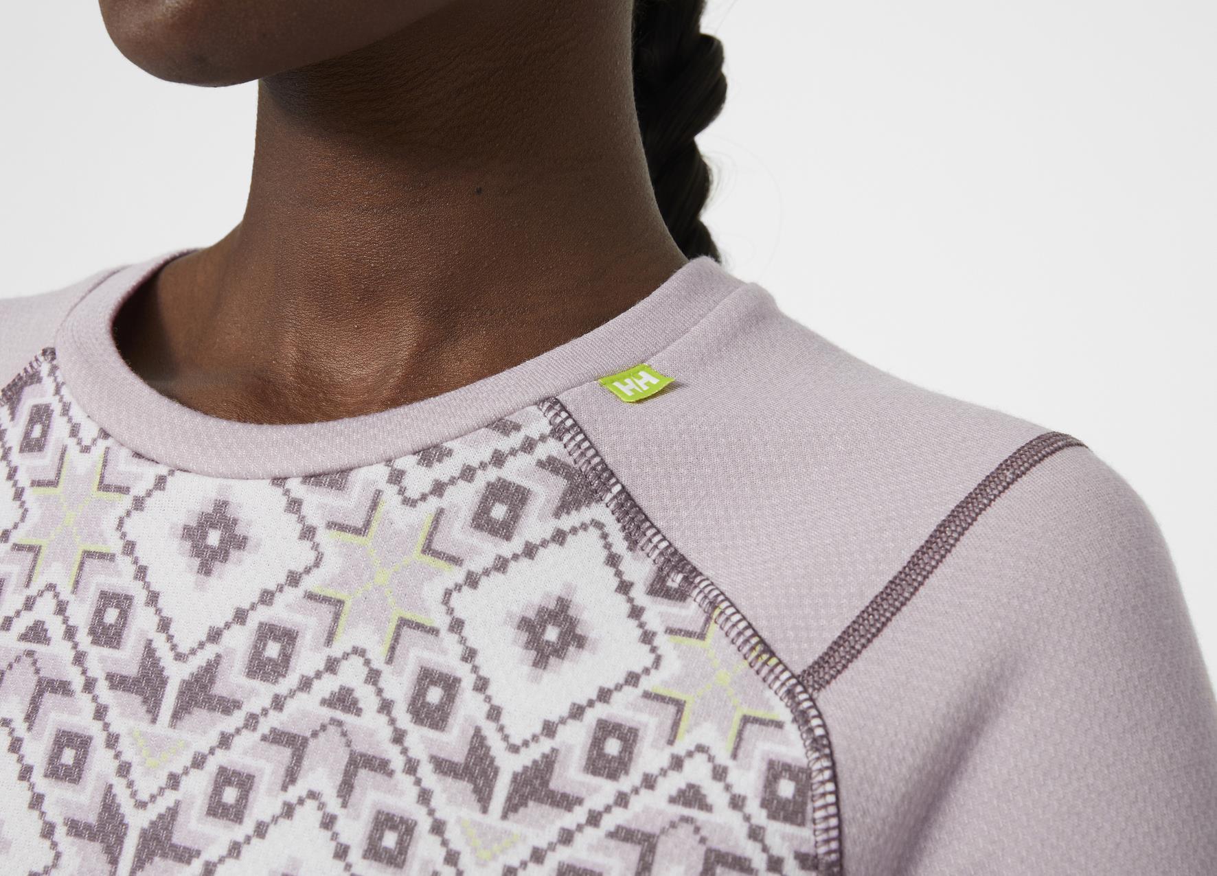 Helly Hansen LIFA Merino Midweight Graphic majica - ženska