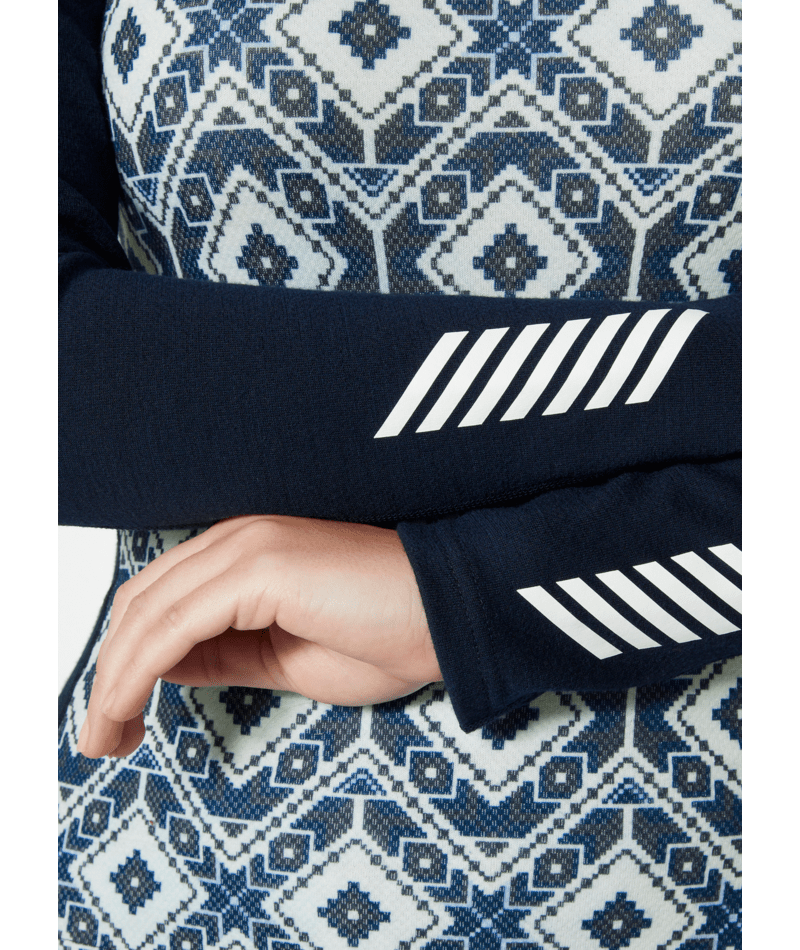 Helly Hansen Lifa Merino MW Graphic majica - ženska