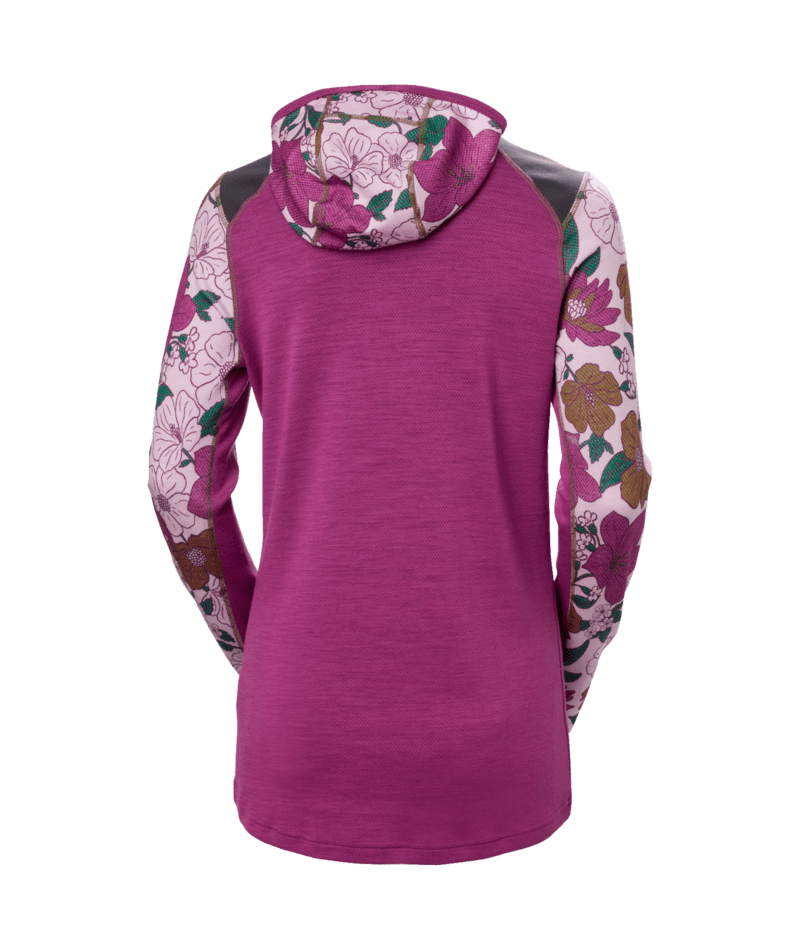 Helly Hansen LIFA Merino MIDW BLC majica s kapuco - ženska