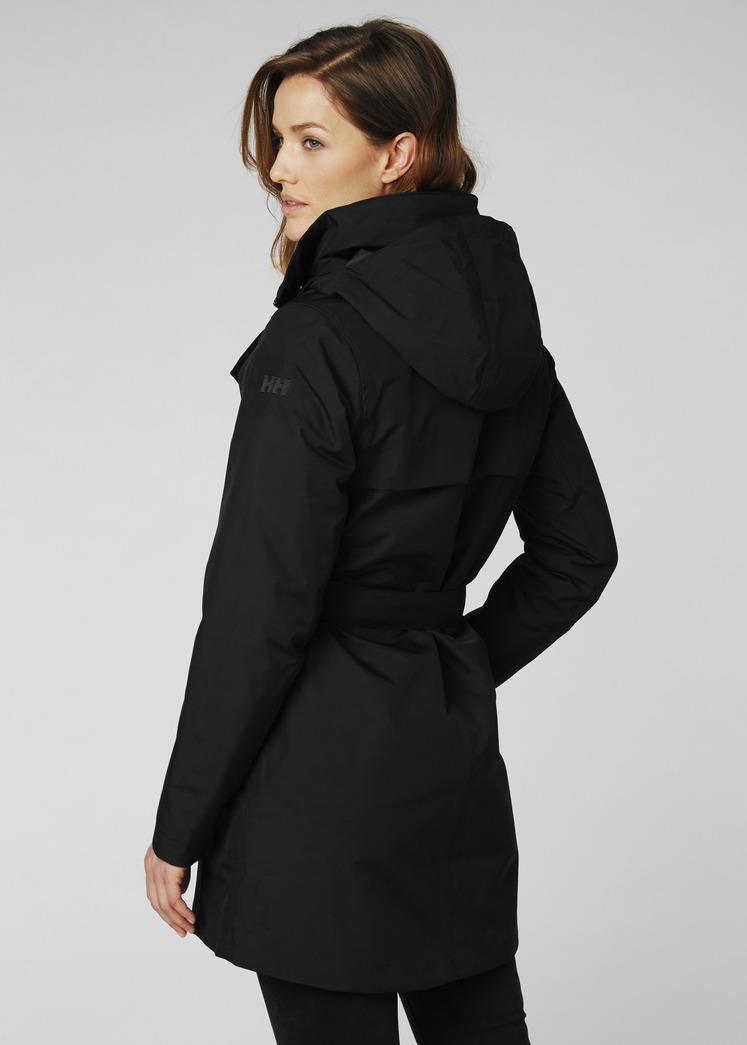 Helly Hansen W WELSEY II TRENCH INSULATED - ženski podložen trench plašč