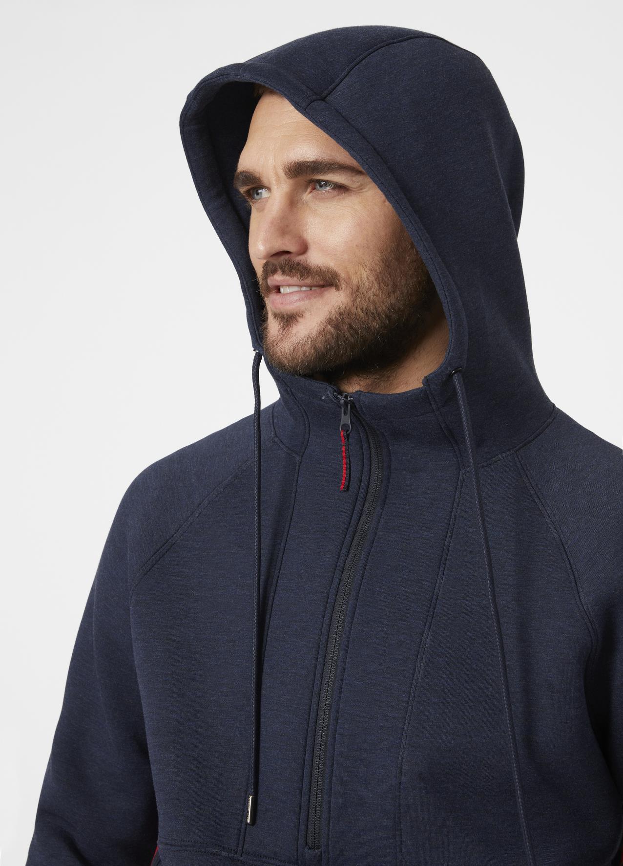 Helly Hansen RWB Zip pulover s kapuco - moški