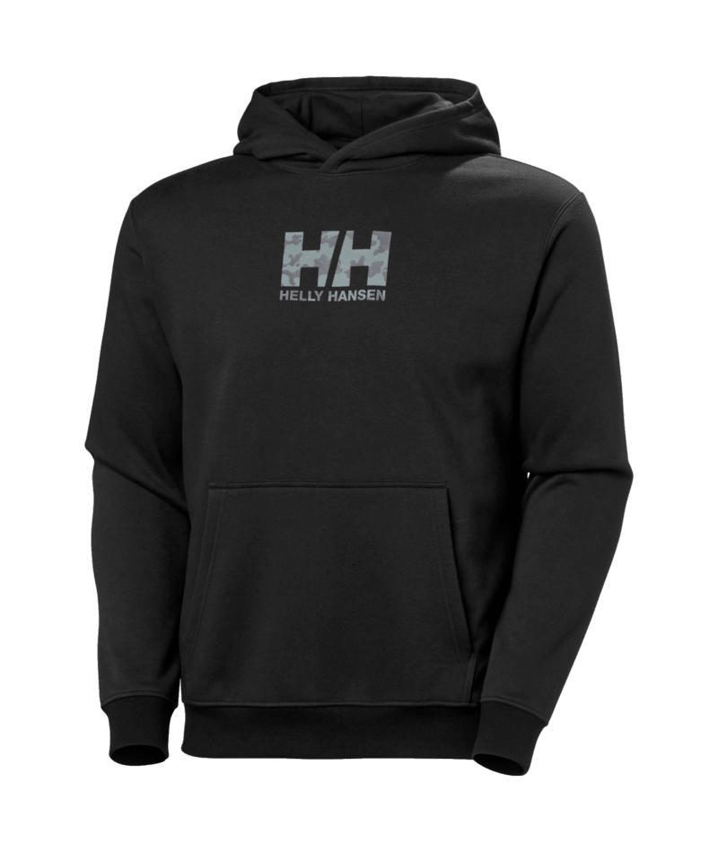 Helly Hansen Cotton Graphic flis pulover s kapuco - moški