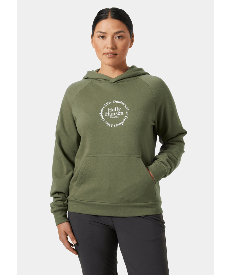 Helly Hansen Core Graphic pulover s kapuco - ženski