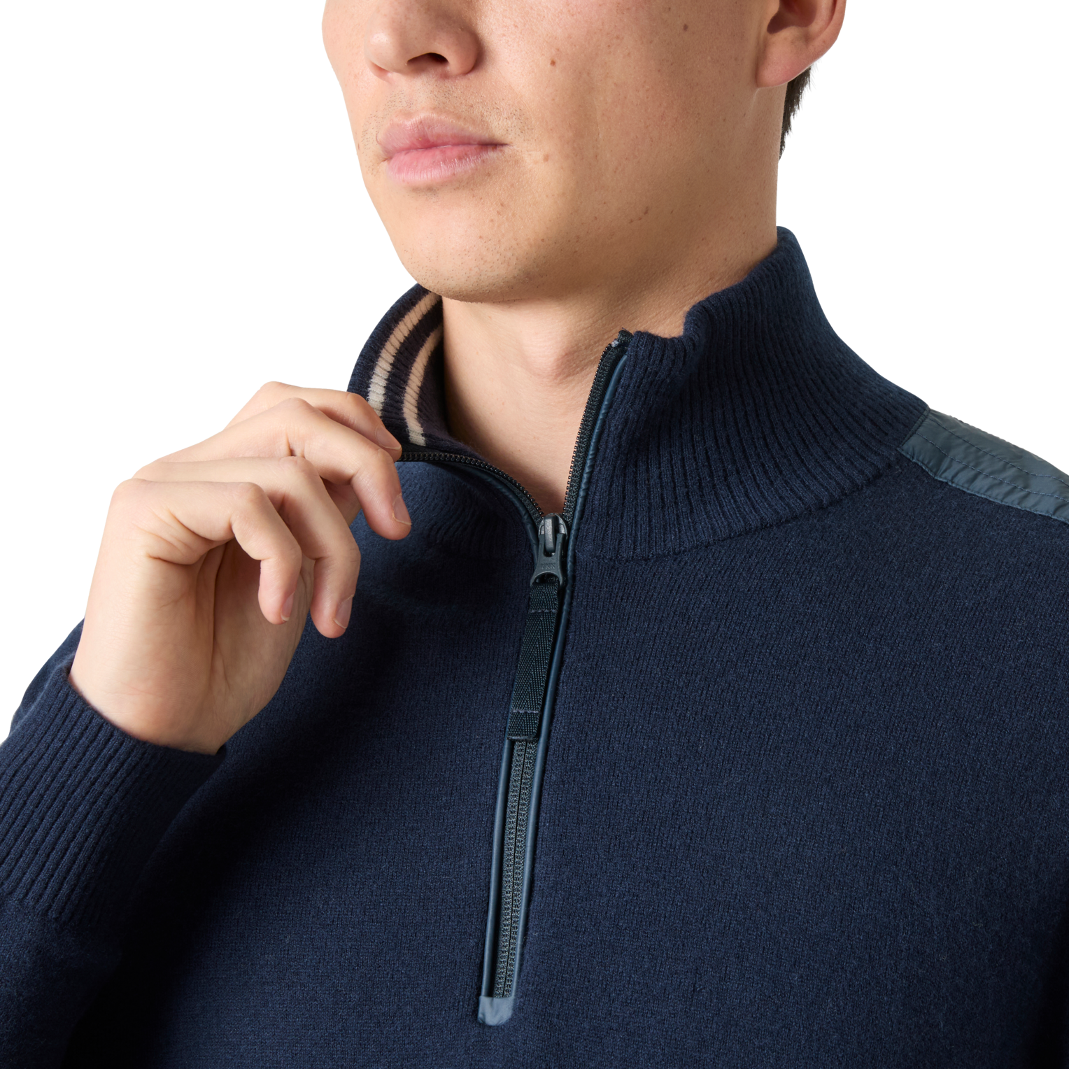 Helly Hansen AFTON KNITTED 1/2 ZIP - moški zimski pulover