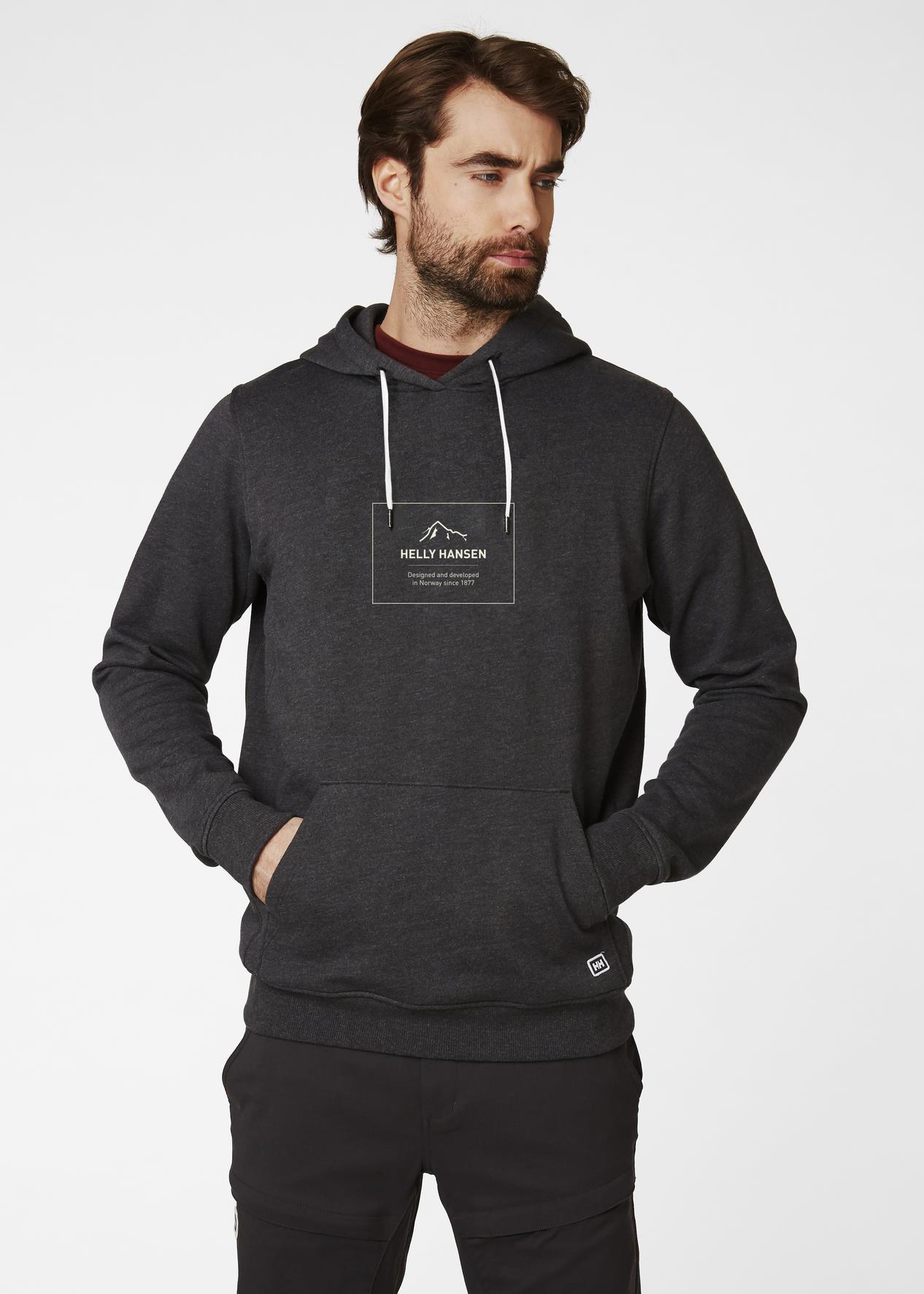 Helly Hansen F2F Cotton pulover s kapuco - moški