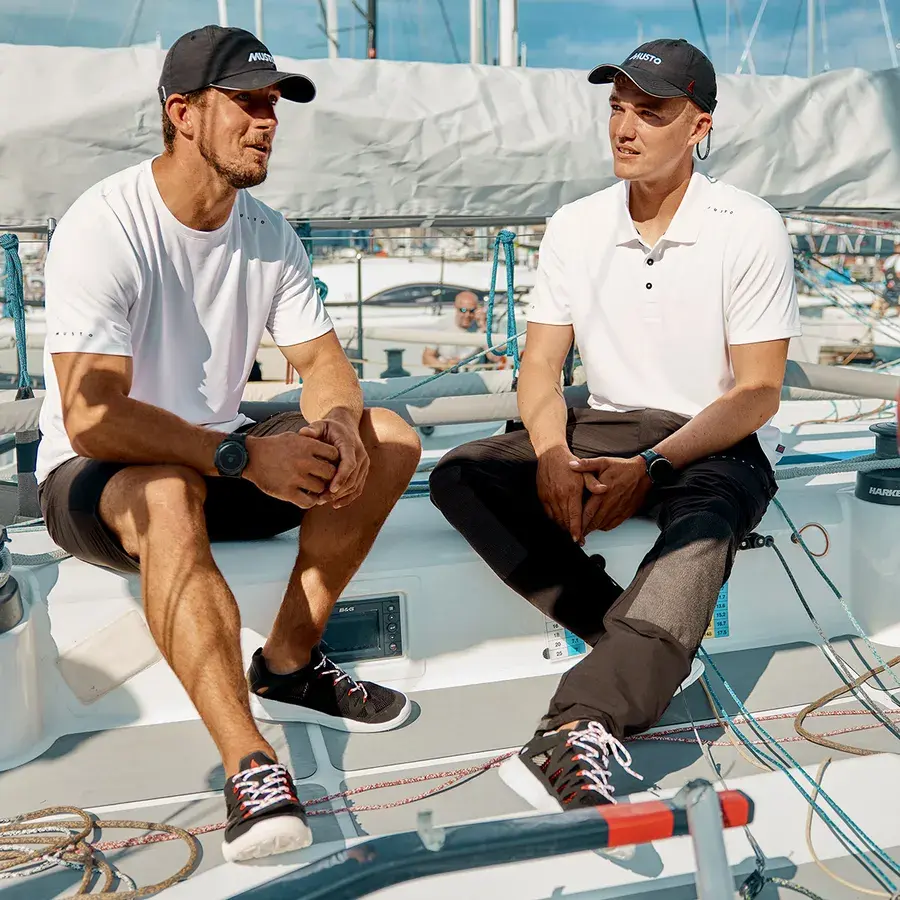 Musto EVO CREW SUNBLOCK SS POLO - moška polo majica
